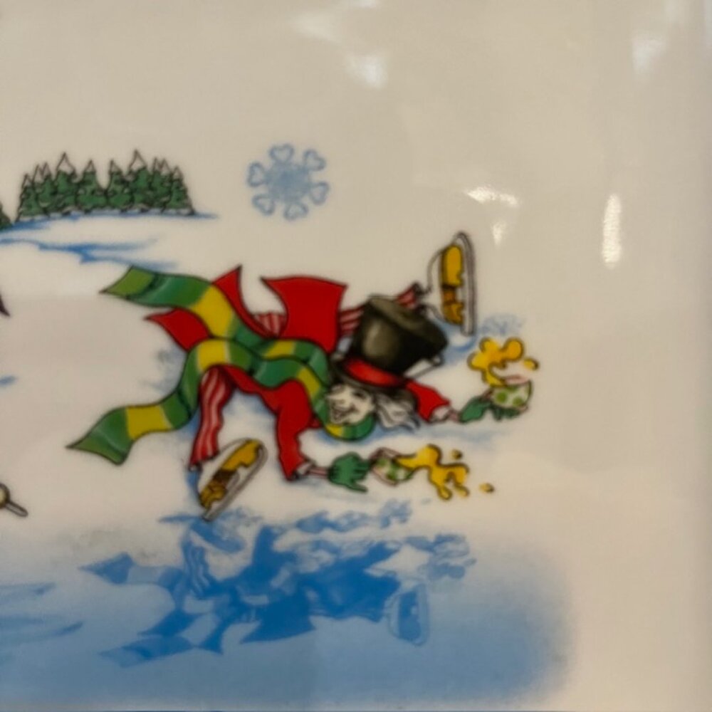 Alice In Wonderland Winterland Cafe by Paul Cardew Tea Serving Tray Platter - Picture 6 of 9